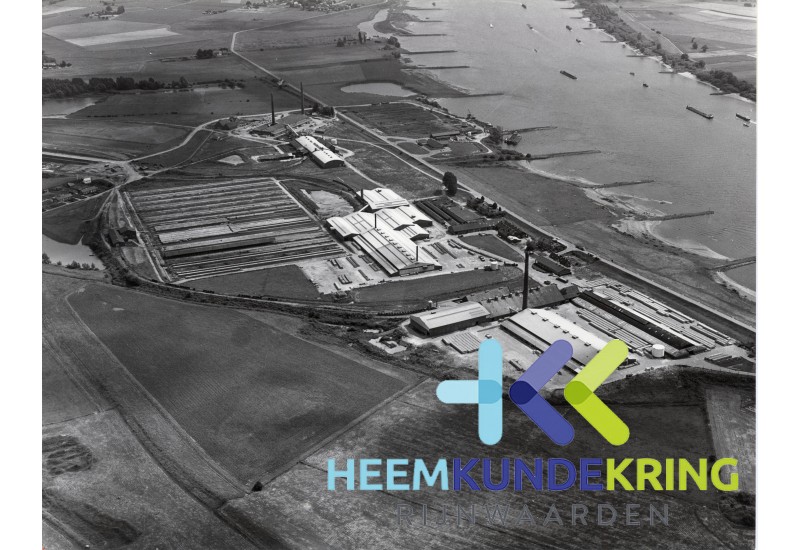 1972 Steenfabriek T&A Luchtfoto Coll HKR